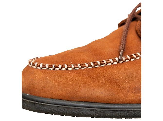 Autre Marque Scarpe in suede Fratelli Rossetti Marrone - vista 9