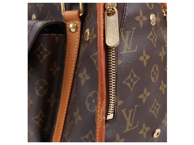 Borsa a mano Baxter PM Monogramma Louis Vuitton M42027 Marrone - vista 7