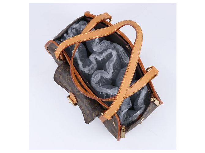 Borsa a mano Baxter PM Monogramma Louis Vuitton M42027 Marrone - vista 9
