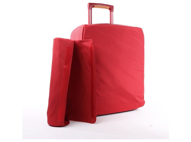 Valigia da Viaggio Louis Vuitton Vernis Pegase 45 in Rosso M91278 - vista 17