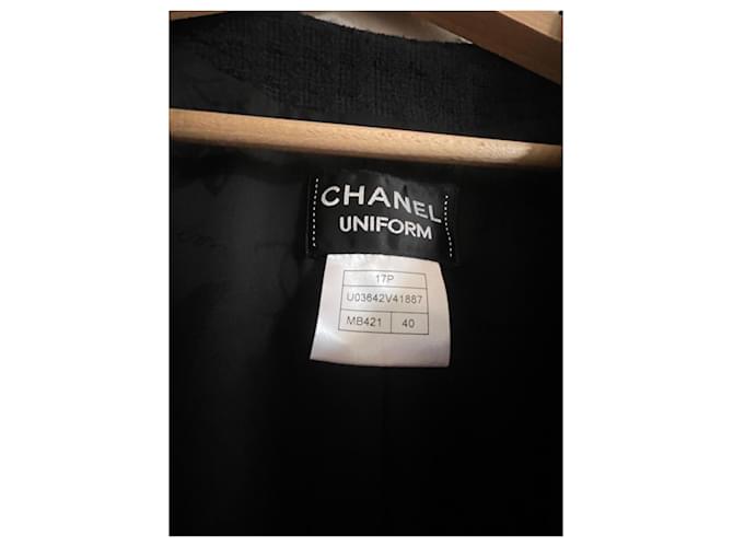 Chanel Jacken Schwarz Marineblau - Ansicht 11