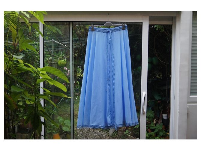 Autre Marque Light blue dress with drawstring bust - view 2