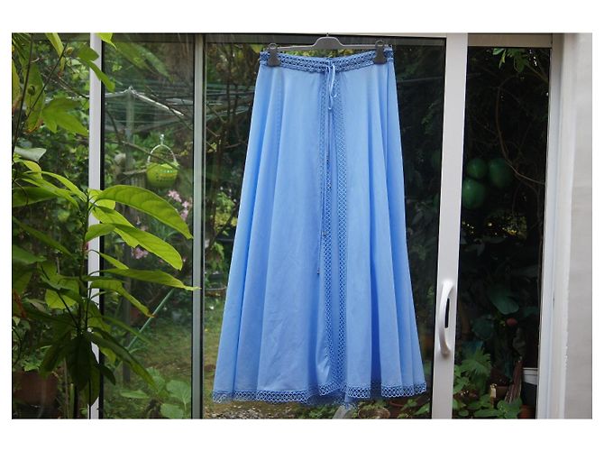 Autre Marque Light blue dress with drawstring bust - view 4