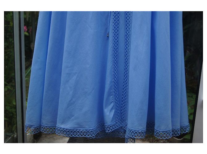 Autre Marque Light blue dress with drawstring bust - view 8
