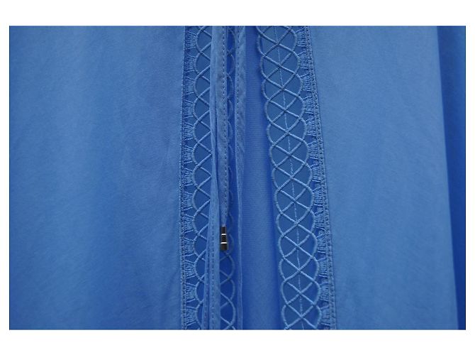 Autre Marque Light blue dress with drawstring bust - view 9