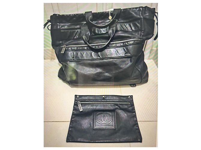CHANEL Reisetasche für Herren Schwarz - Ansicht 2