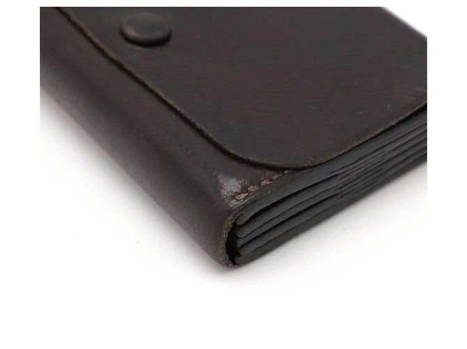 Hermès MC2 Newton Leather Card Case Brown Dark brown - view 3