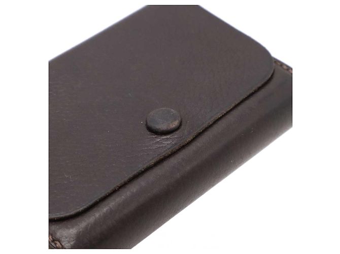 Hermès MC2 Newton Leather Card Case Brown Dark brown - view 4