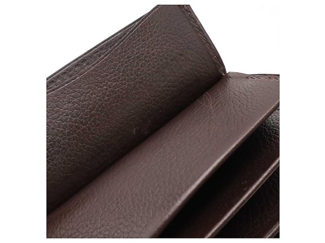 Hermès MC2 Newton Leather Card Case Brown Dark brown - view 6
