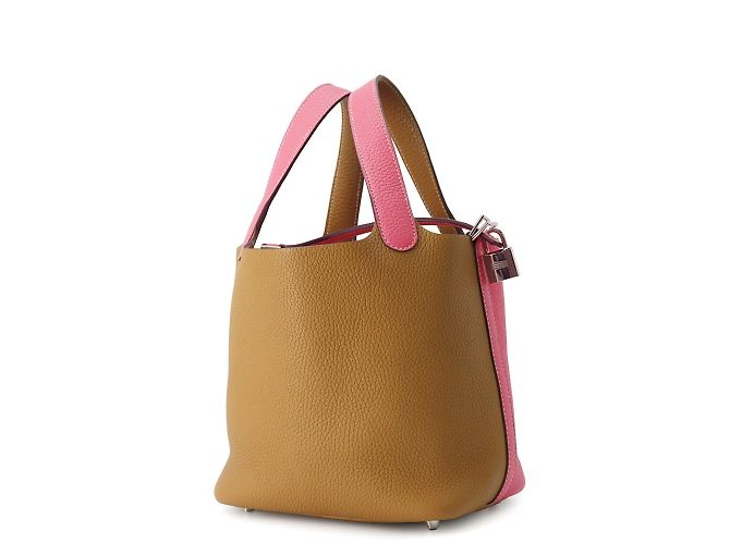 Hermès Bolsa Hermes Picotin Lock PM Rosa - vista 2