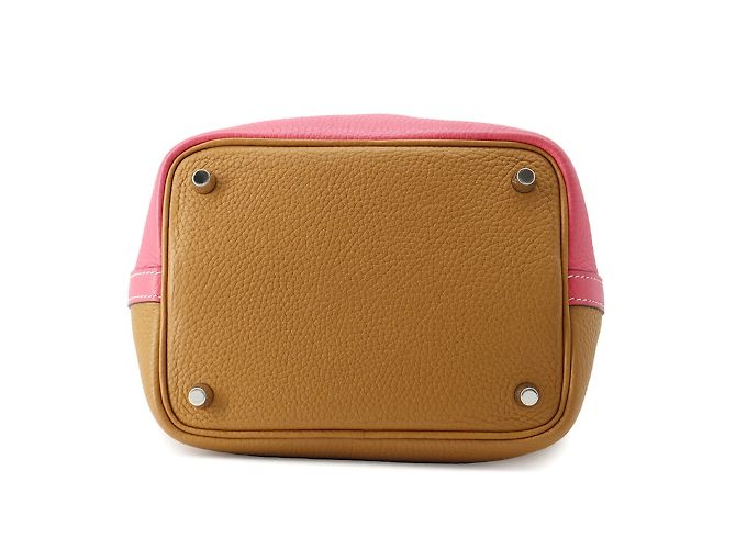 Hermès Bolsa Hermes Picotin Lock PM Rosa - vista 3