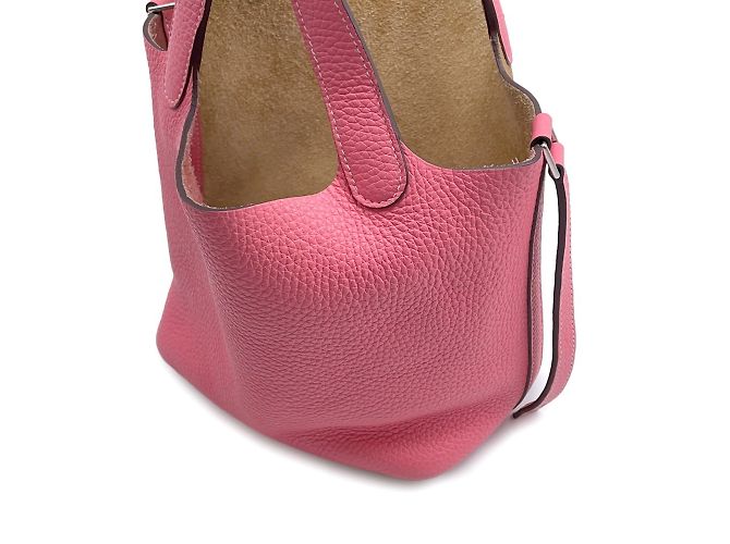 Hermès Bolsa Hermes Picotin Lock PM Rosa - vista 6