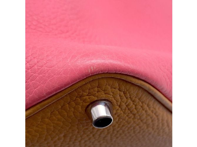 Hermès Bolsa Hermes Picotin Lock PM Rosa - vista 8