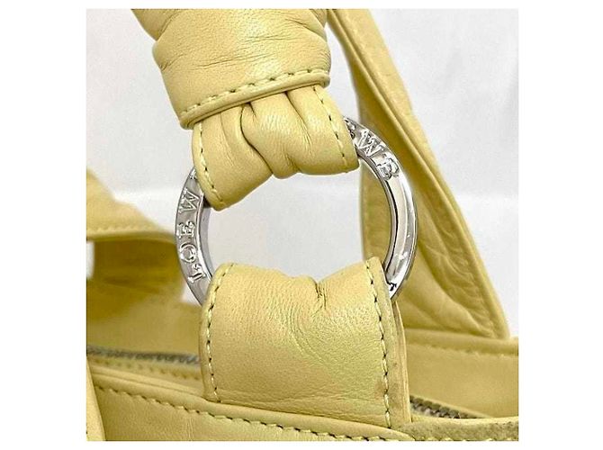 Loewe Gelbe Wildleder-Handtasche - Ansicht 10