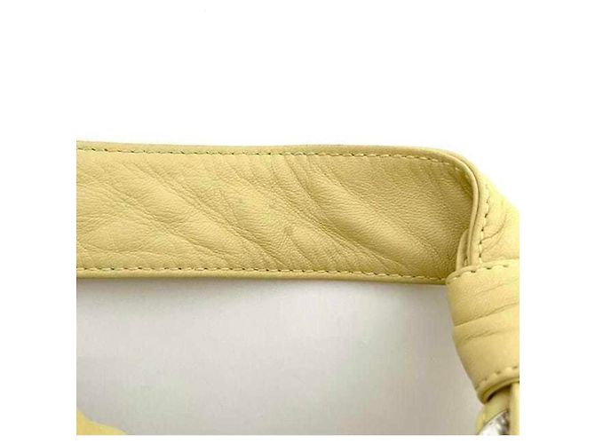 Loewe Gelbe Wildleder-Handtasche - Ansicht 8