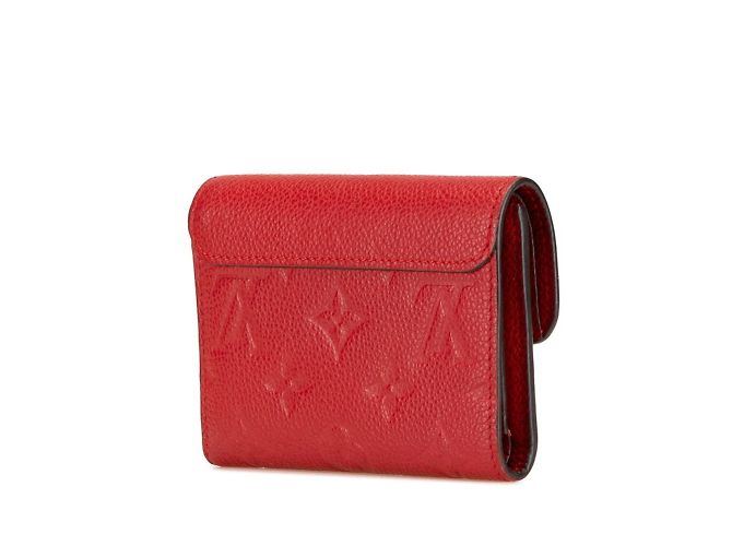 Billetera plegable Monogram Empreinte Louis Vuitton Roja Fucsia - vista 2