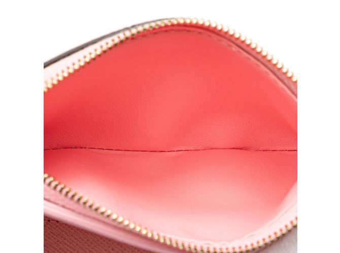 Portafoglio Tri-fold Victorine Vivienne Monogramma Louis Vuitton Marrone Rosa - vista 6