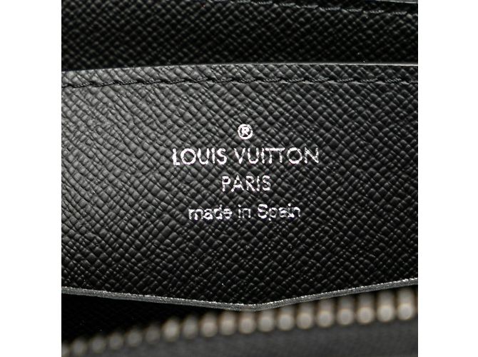 Louis Vuitton Monogram Eclipse Zippy XL Long Wallet Black - view 10