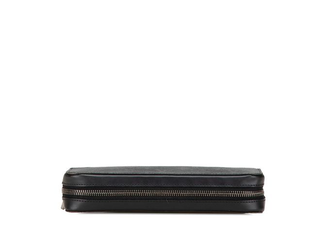 Louis Vuitton Monogram Eclipse Zippy XL Long Wallet Black - view 3