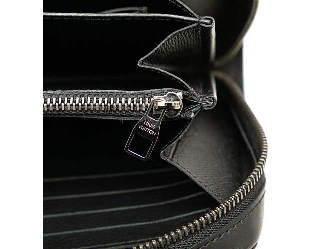 Louis Vuitton Monogram Eclipse Zippy XL Long Wallet Black - view 8