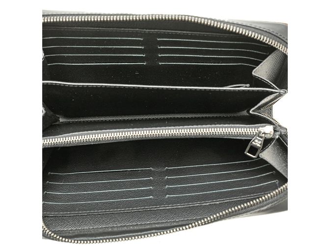 Louis Vuitton Monogram Eclipse Zippy XL Long Wallet Black - view 9