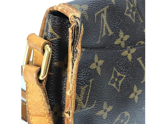 Borsa a Spalla Menilmontant PM Monogramma Louis Vuitton Marrone - vista 10