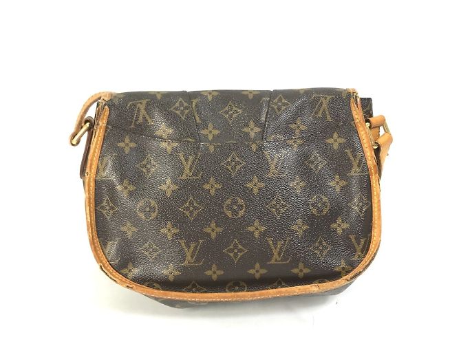 Borsa a Spalla Menilmontant PM Monogramma Louis Vuitton Marrone - vista 2