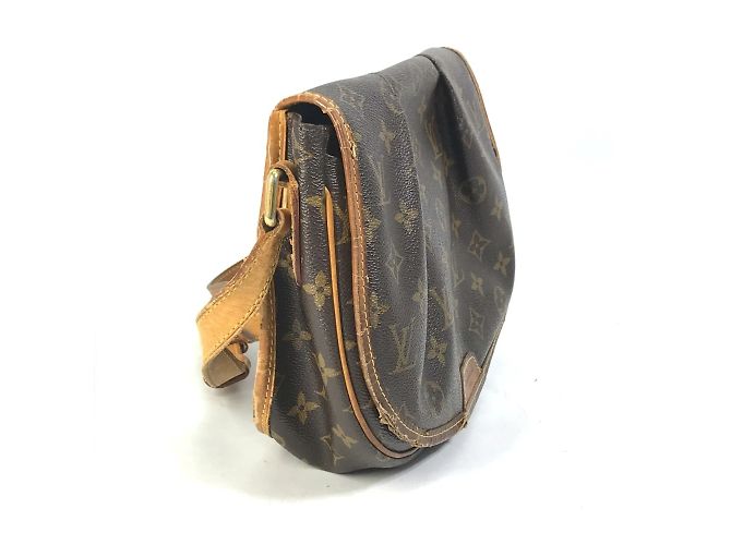 Borsa a Spalla Menilmontant PM Monogramma Louis Vuitton Marrone - vista 3