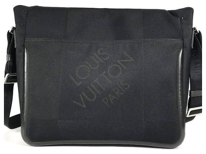 Borsa Messenger Damier Geant Louis Vuitton Nero - vista 2