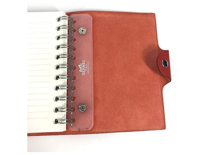 Hermès Hermes Ulysse PM Notizbuchhülle Rot - Ansicht 11