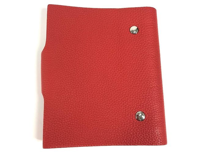 Hermès Hermes Ulysse PM Notizbuchhülle Rot - Ansicht 2