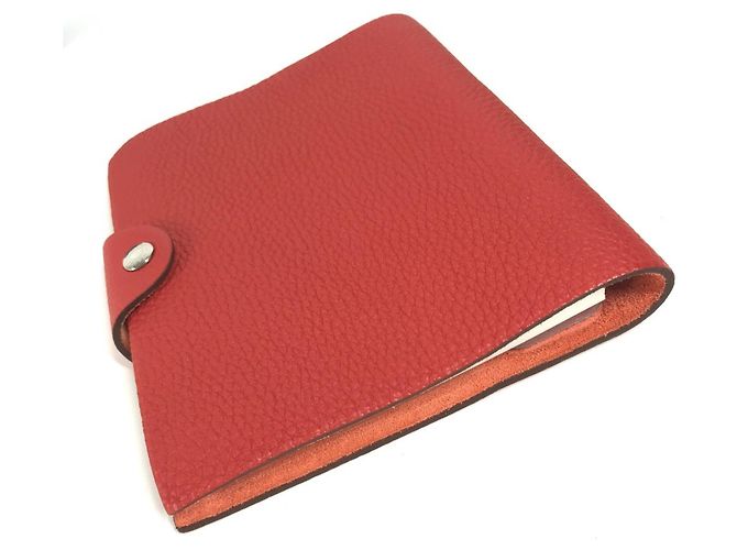 Hermès Hermes Ulysse PM Notizbuchhülle Rot - Ansicht 3