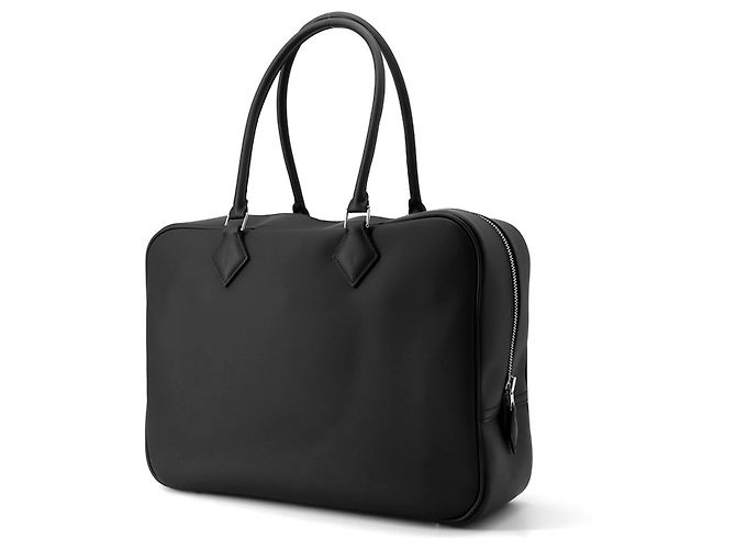 Hermès Borsa Hermes Plume 32 in pelle Swift nera Nero - vista 2