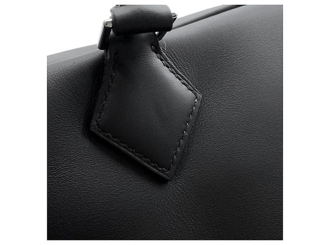 Hermès Borsa Hermes Plume 32 in pelle Swift nera Nero - vista 9
