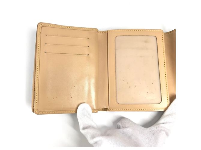 Portafoglio pieghevole tri-fold Monogram Multicolor Louis Vuitton Nero - vista 10