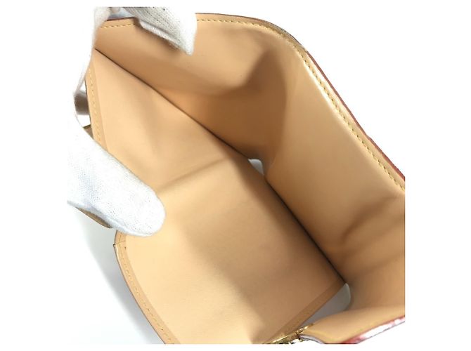 Portafoglio pieghevole tri-fold Monogram Multicolor Louis Vuitton Nero - vista 12