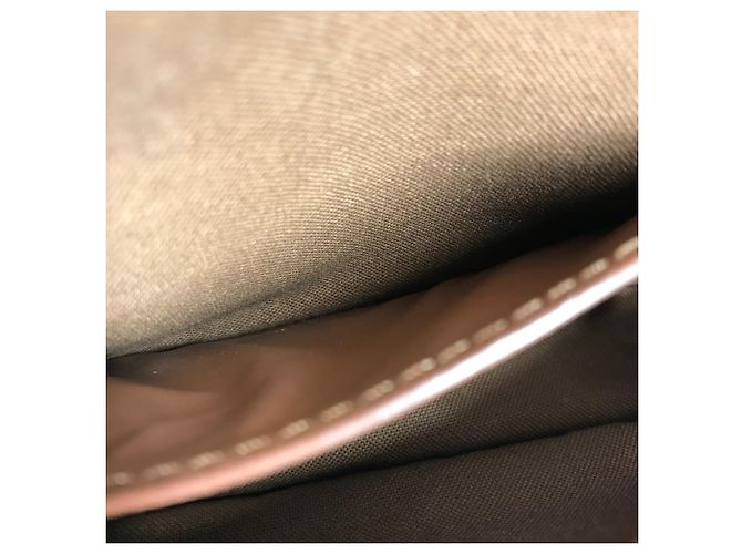 Borsa Clutch Ivy Monogram Wallet on Chain Louis Vuitton Marrone - vista 11