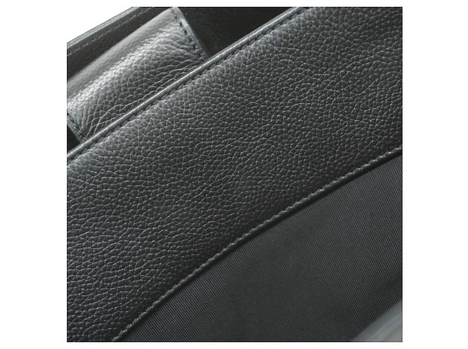 Chanel Executive Leder Tote Bag Schwarz - Ansicht 12