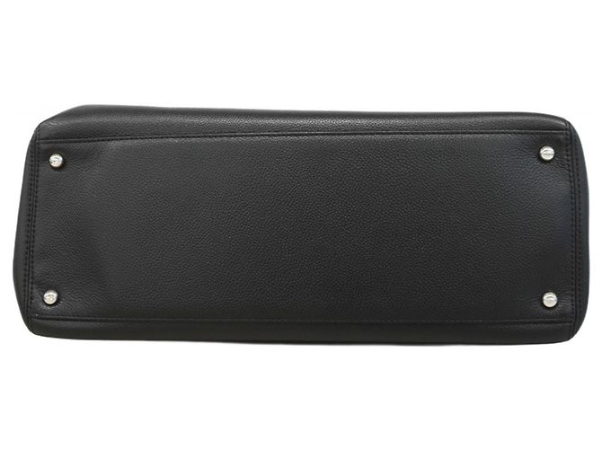 Chanel Executive Leder Tote Bag Schwarz - Ansicht 3