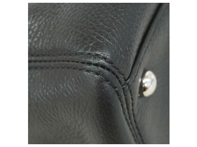 Chanel Executive Leder Tote Bag Schwarz - Ansicht 6