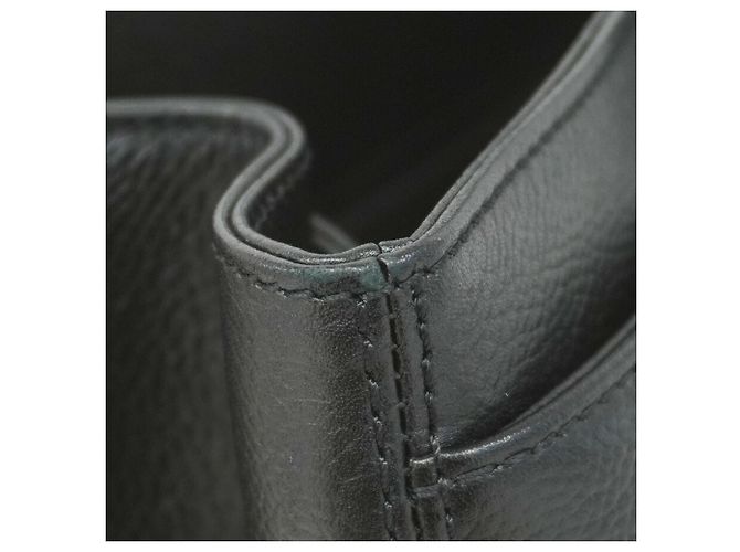 Chanel Executive Leder Tote Bag Schwarz - Ansicht 9