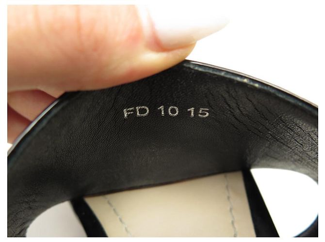 CHRISTIAN DIOR MOOD CKCE873VMIS900 38 SANDALI CON ZEPPA SHOES - vista 11