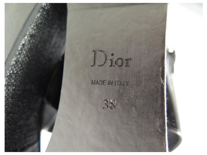 CHRISTIAN DIOR MOOD CKCE873VMIS900 38 SANDALI CON ZEPPA SHOES - vista 8
