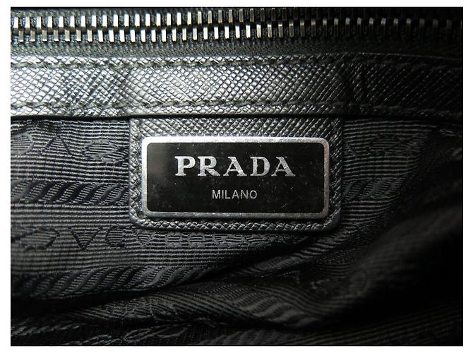 BORSA MESSENGER PRADA RE-NYLON E SAFFIANO 2VH048 NERA - vista 10