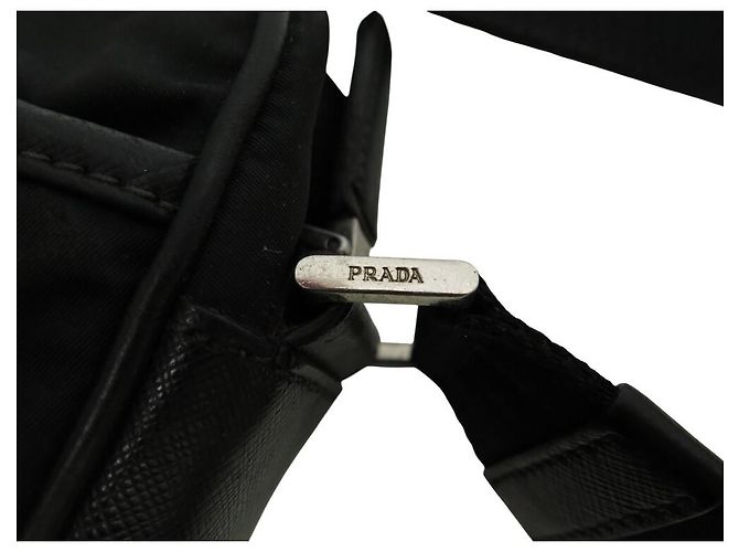 BORSA MESSENGER PRADA RE-NYLON E SAFFIANO 2VH048 NERA - vista 13