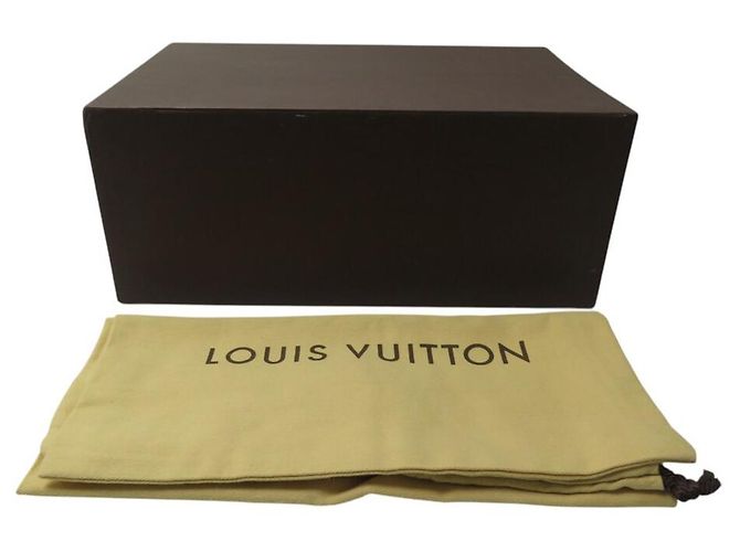 NUEVAS BOTAS LOUIS VUITTON QUEEN TALLA 39 TACÓN CUERO MARRÓN Castaño - vista 11