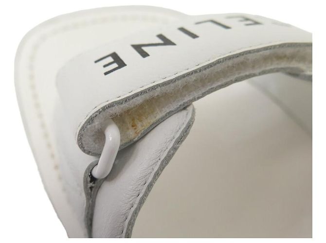 Céline NUOVE SANDALI CHUNKY CELINE 45 346753338C.01OP 42 CUOIO BIANCO - vista 10
