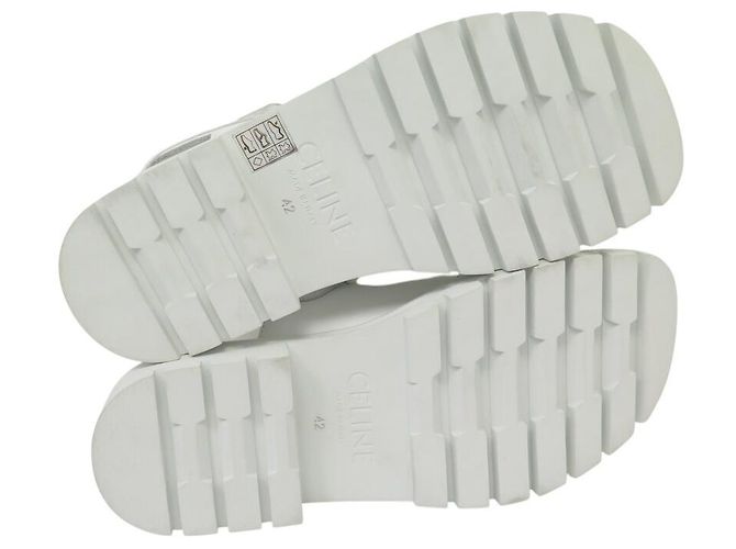 Céline NUOVE SANDALI CHUNKY CELINE 45 346753338C.01OP 42 CUOIO BIANCO - vista 6