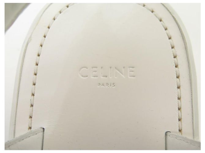 Céline NUOVE SANDALI CHUNKY CELINE 45 346753338C.01OP 42 CUOIO BIANCO - vista 8