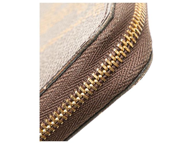 Monedero Zippy Monogram Louis Vuitton Castaño - vista 4